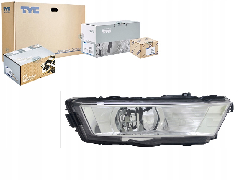 фото №1, Лампа противотуманная перед l skoda rapid 07.12-03.17 tyc