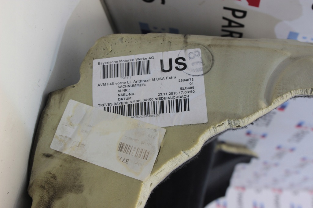 фото №6, Bmw f48 x1 килимок обшивка перед m-pakiet eur usa