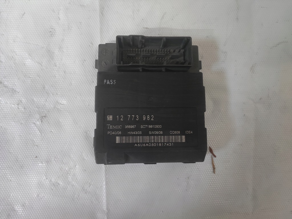 фото №1, Модуль блок управления комфорта saab 9-3 ii 12773982