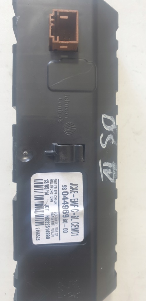 фото №3, Дисплей екран радіо citroen c4 ds4 9804496980