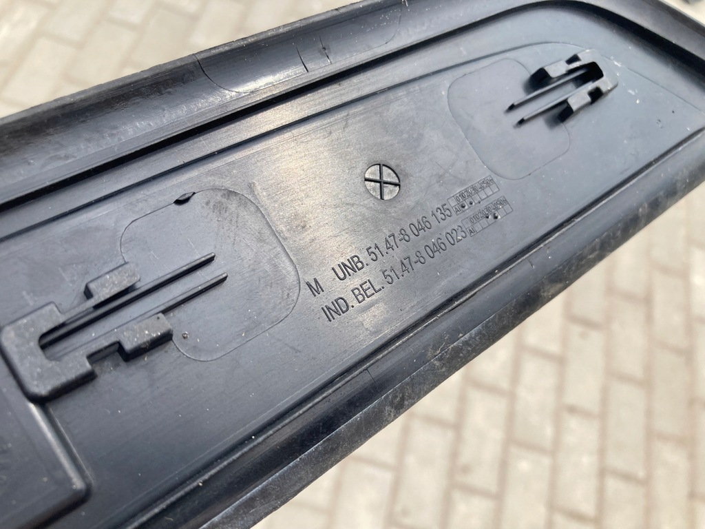 фото №9, Bmw 7 f01 f02 накладка молдинг порог правый перед 7181011 7181015