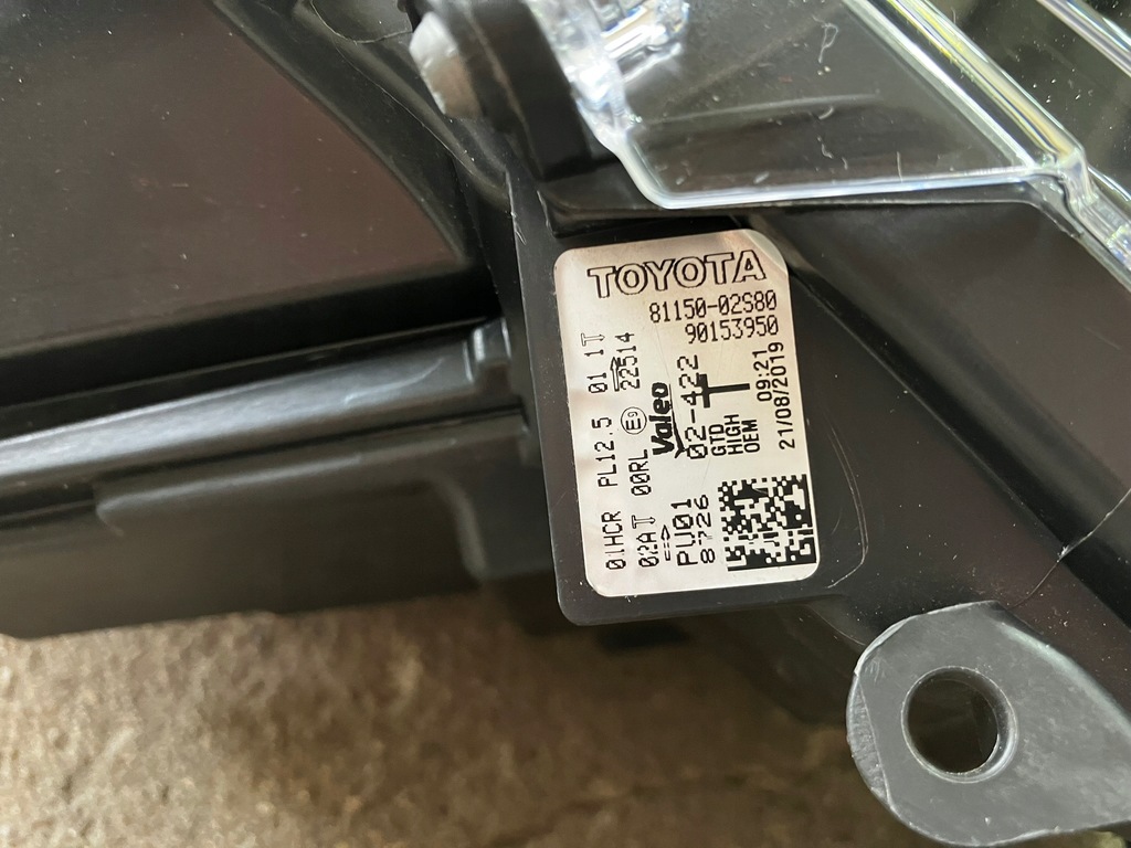 фото №15, Corolla e21 лампа ліва перед full led без оснащення