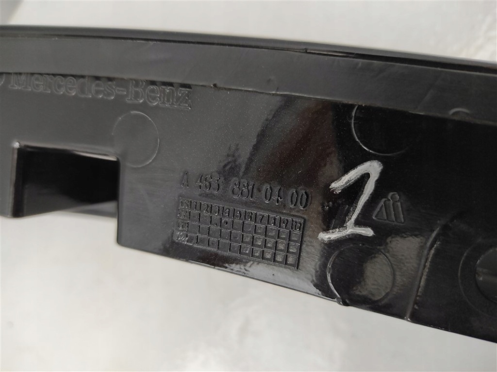 фото №8, Молдинг крыло правая перед mercedes g 463 w463