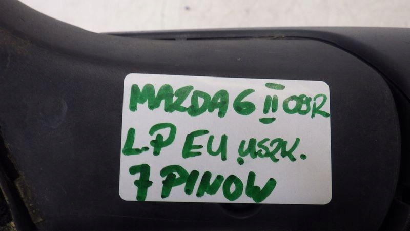 фото №12, Дзеркало ліва 7 pin europa mazda6 mazda 6 ii gh 022683 022684