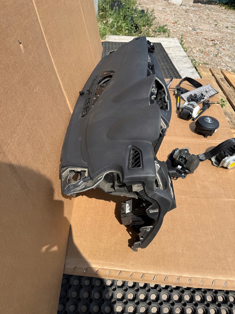 фото №3, Alfa romeo stelvio приборная панель консоль подушки безопасности