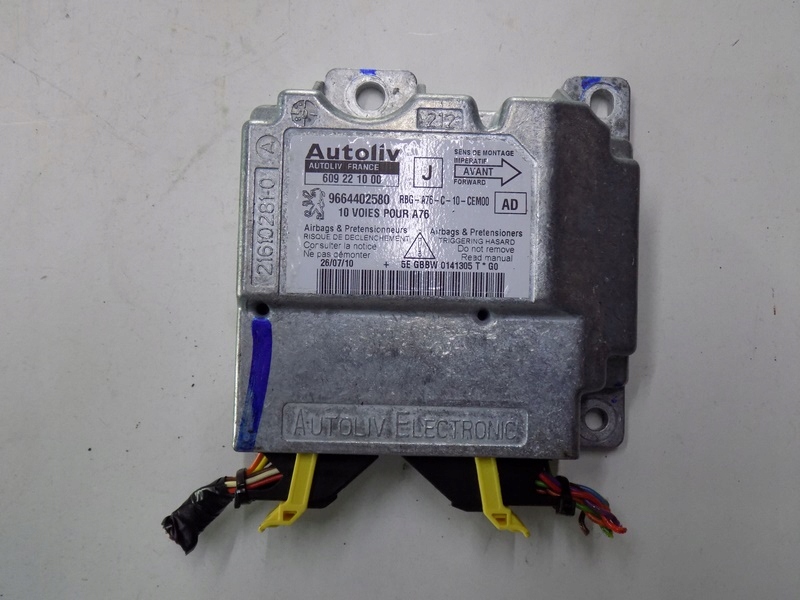 фото №13, Датчик подушок подушка безпеки peugeot оригінальний номер 9664402580