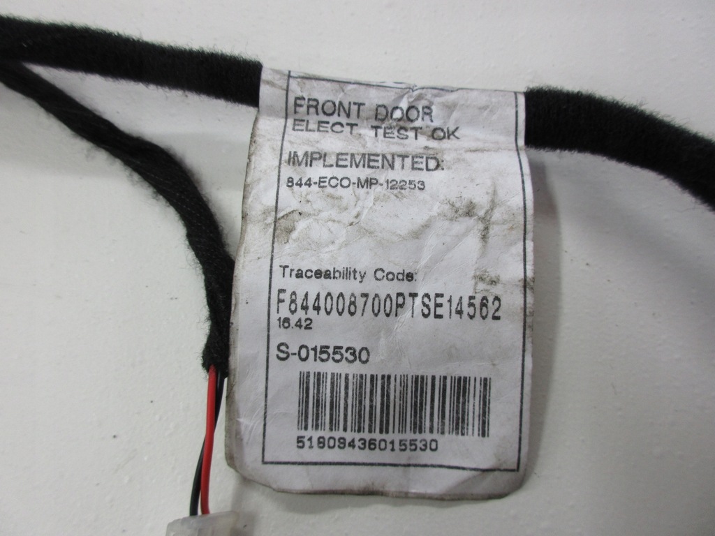 фото №9, Lancia delta 3 iii 08-14 джгут електропроводка двері