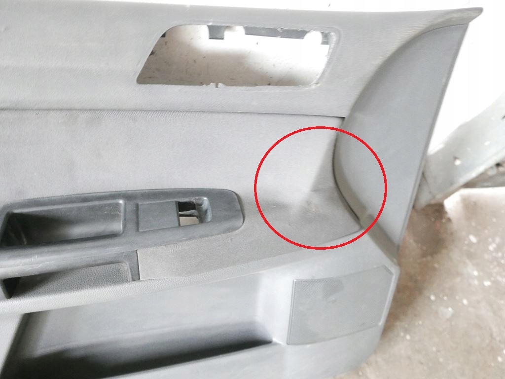 фото №5, Оббивка обшивка двері лівий перед vw polo iv 9n hb