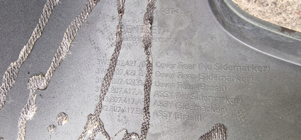 фото №15, Bentley continental бампер задня