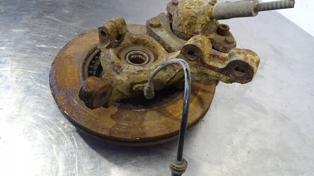 фото №8, Поворотный кулак ступица правый перед renault twingo ii 1.2