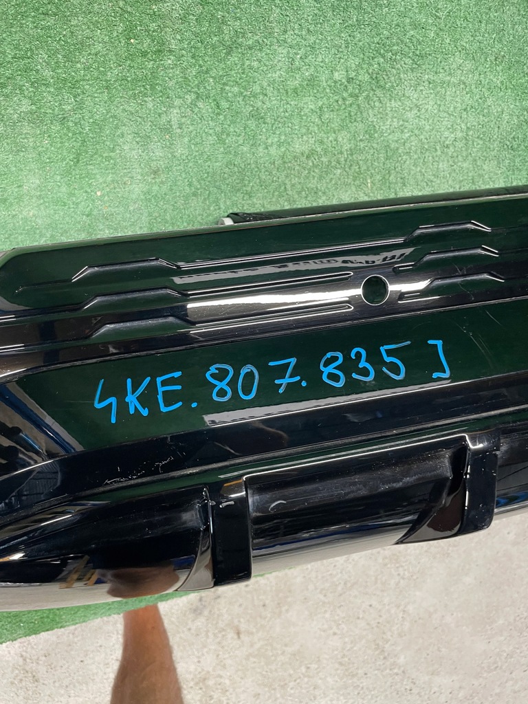 фото №10, Audi e tron 4ke807835j дифузор s-line бампер задня задній