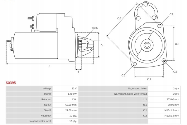 фото №9, Стартер as-pl s0395