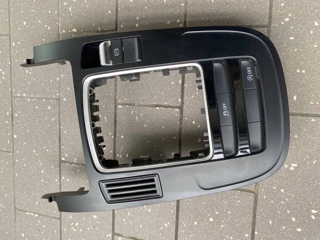 фото №1, Панель тунель вибірник передач рамка audi a5 8t