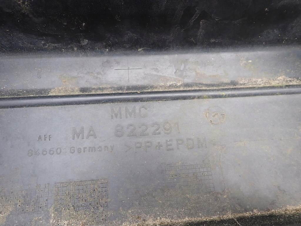 фото №11, Mitsubishi space star i 1 98-05 бампер задняя задний