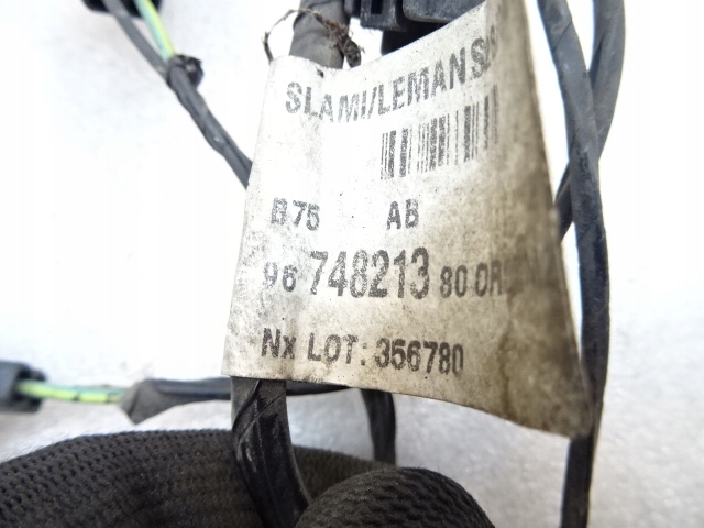 фото №9, Citroen ds4 електропроводка датчиків паркування бампера передній 6 pdc