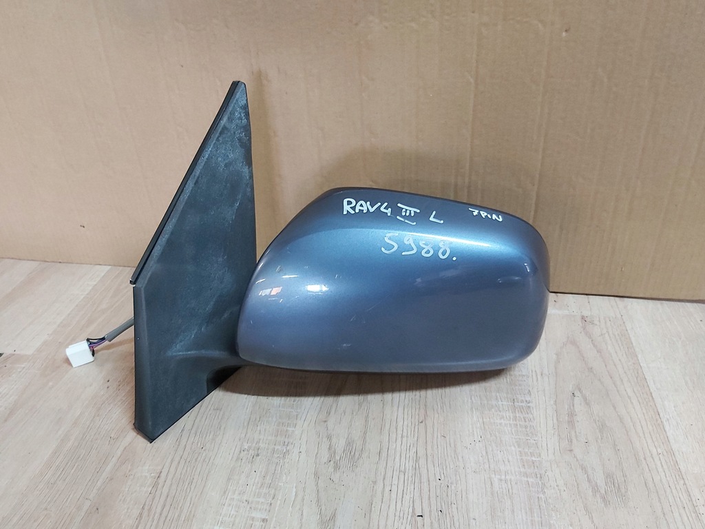 фото №1, Toyota rav4 iii зеркало левая 7 pin корпус левая