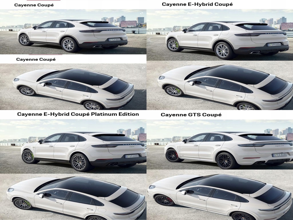 фото №11, Porsche cayenne 9y3 coupe gts turbo спойлер спойлер