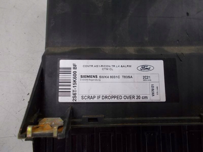 фото №1, Ford fiesta mk6 модуль блок управления комфорта