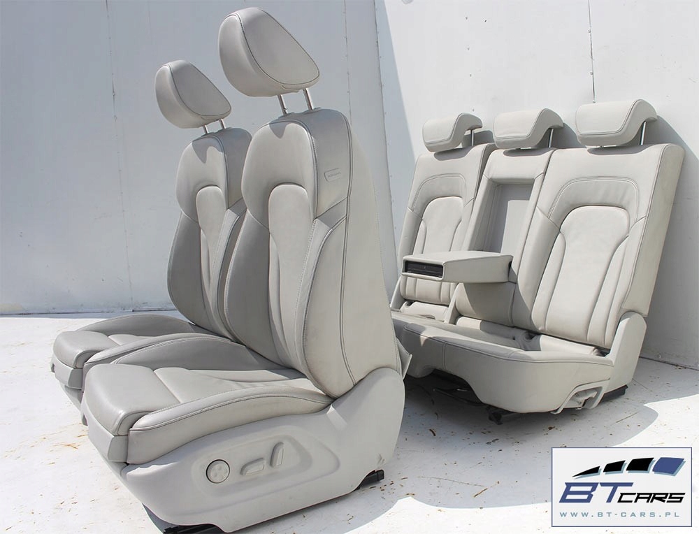 фото №5, Audi q5 сидіння комплект сидінь сидіння сидіння сидіння оббивка 8r шкіра ja