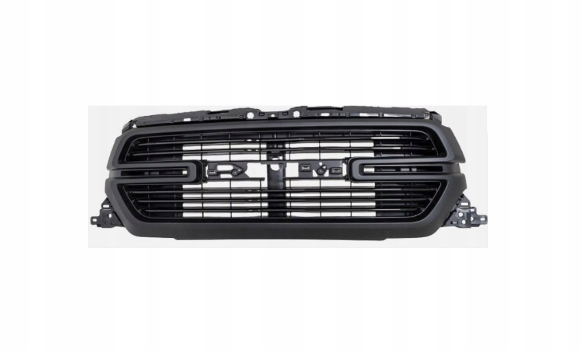 фото №1, Dodge ram 1500 v bighorn laramie 2019- решётка радиатора решётка радиатора czarna mat + logo хром