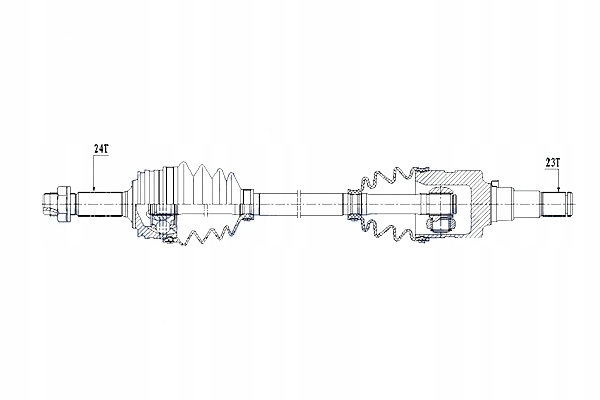 фото №11, Привідний вал привідна toyota aygo 1.0 05- peugeot 1.0 107 05- 108 1.0 14-