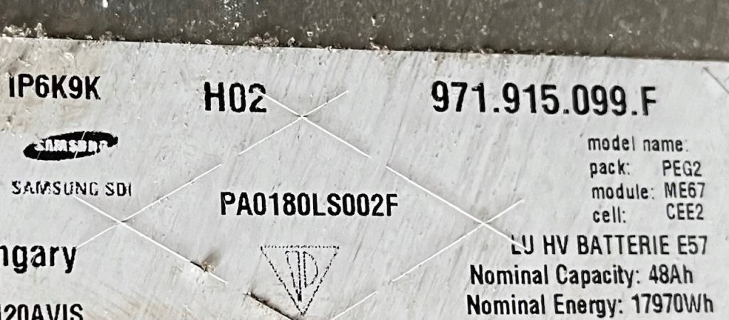 Купити Ідеальний акумулятор акумулятор wysokowoltowa porsche panamera 971 гібрид 22r 1