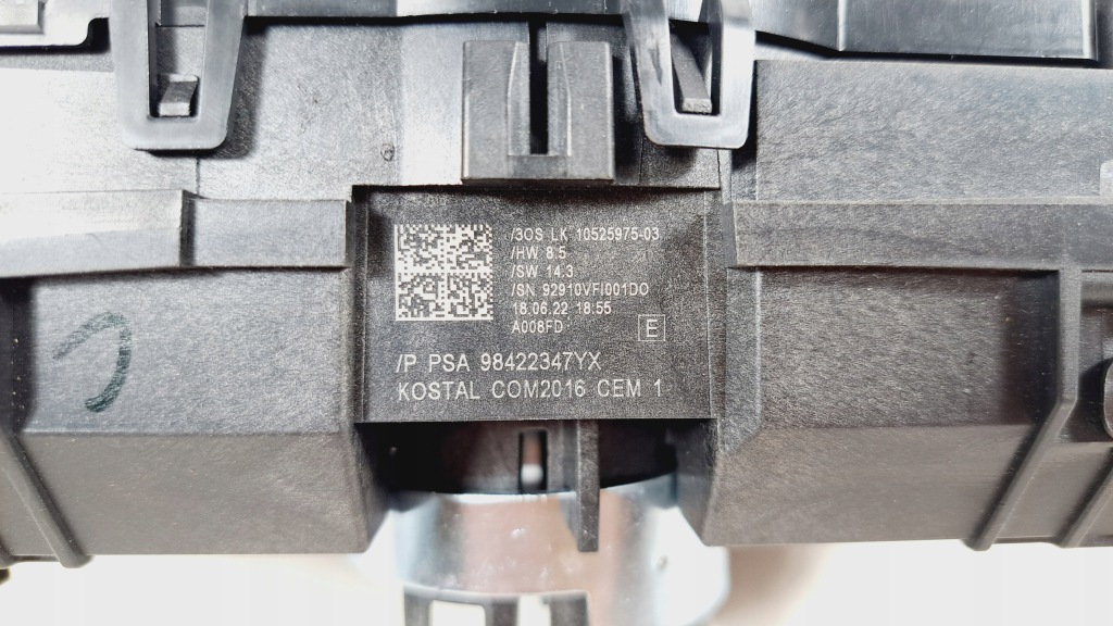 фото №8, Opel combo e 2019 + переключатель комбинированный переключатели 98422347yx