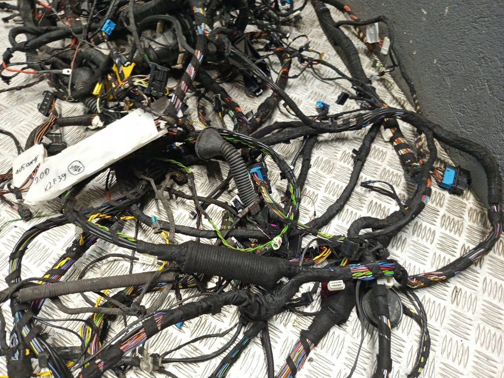 фото №12, Bmw x2 f39 2.0d автоматична коробка передач джгут трубопровід електропроводка електрична салону kpl