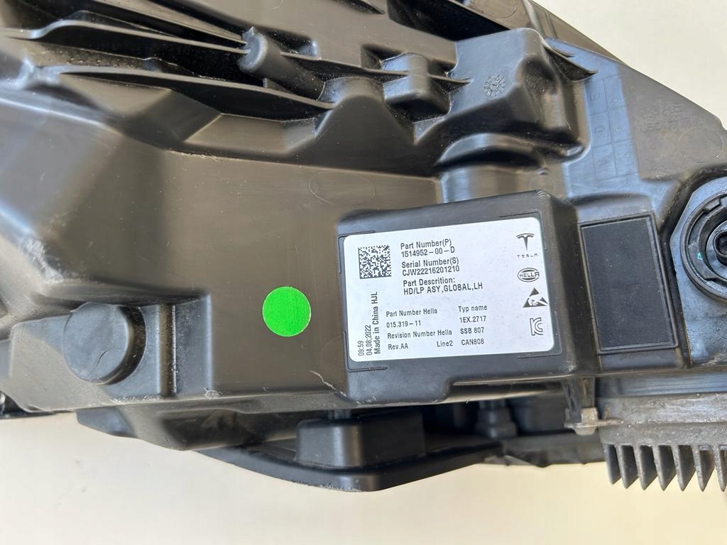 фото №9, Tesla y 3 lift лампа ліва права 1514952 1514953