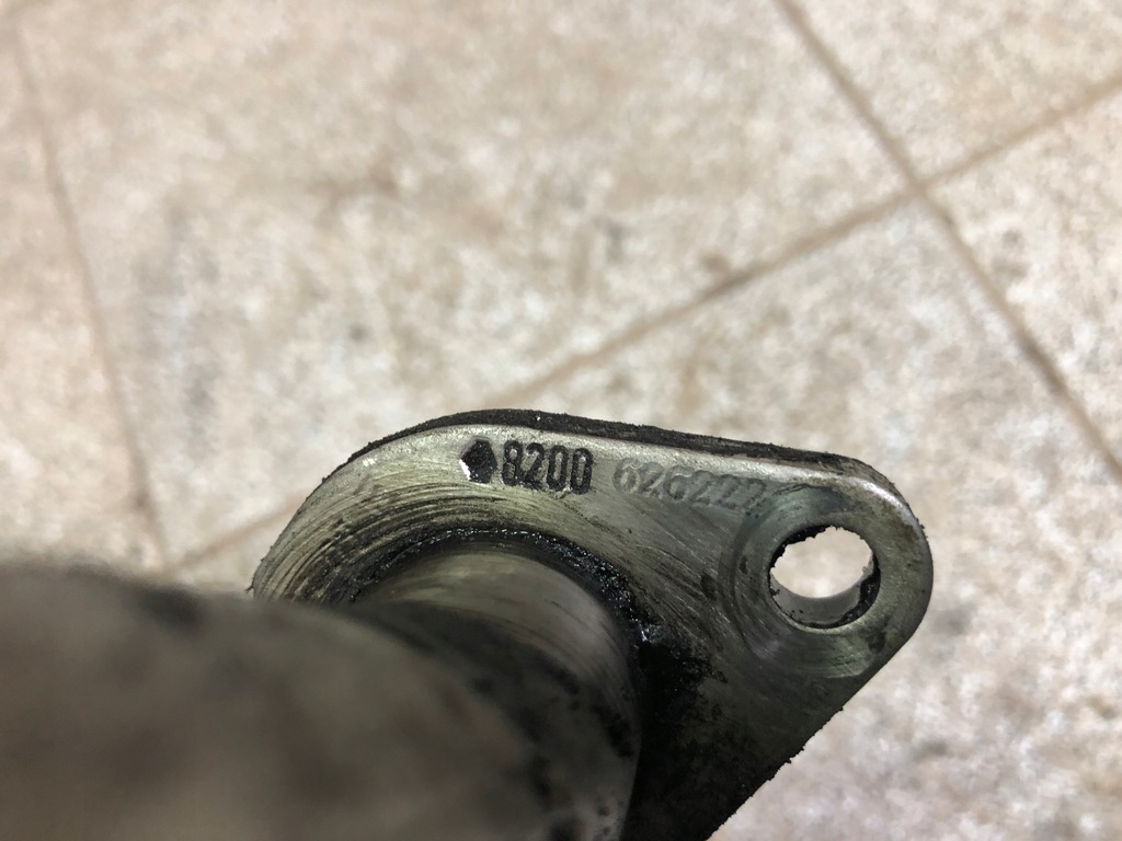 фото №3, Трубка шланг egr nissan renault 2.0 dci