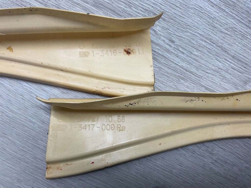 фото №9, Нижняя молдинг защита дверь mercedes-benz sl r129 1297270988 1297271088