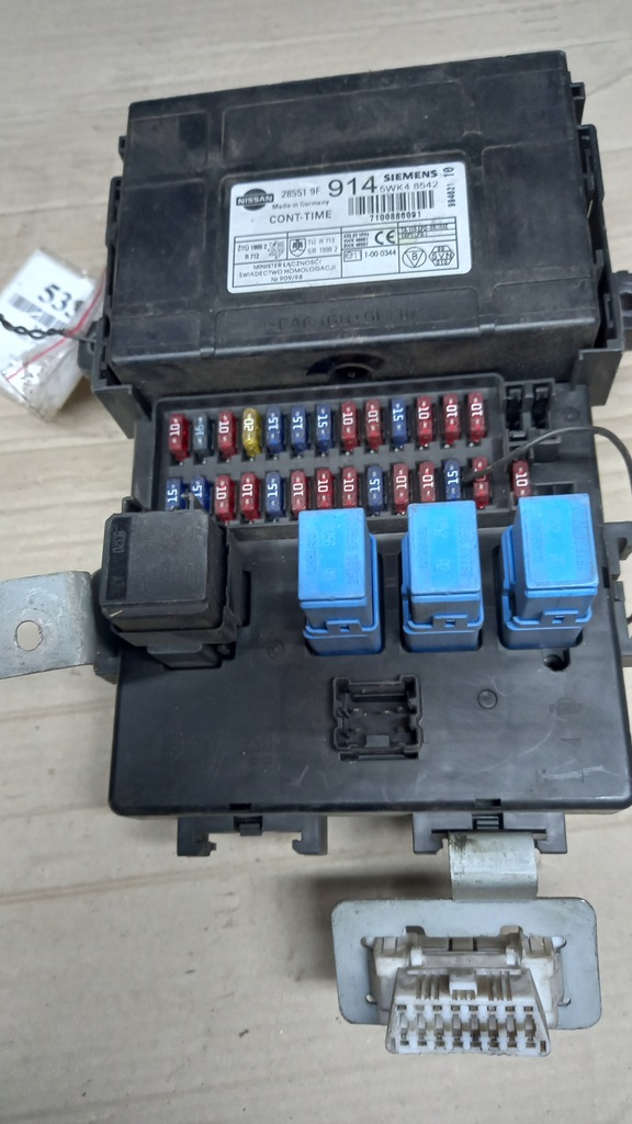 фото №2, Модуль bsi nissan primera 00r