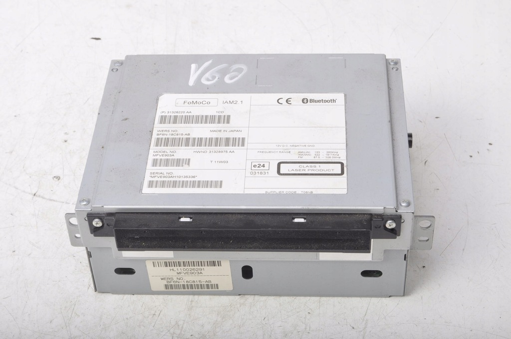 фото №1, Volvo s60 ii v60 радио 31326220