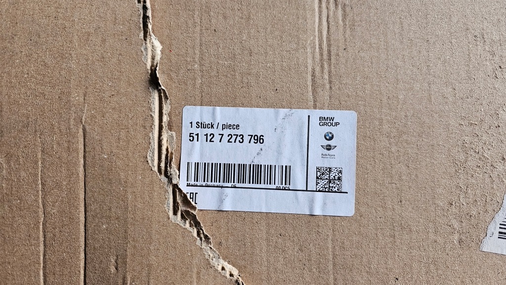 Молдинг zdetzaka задній czarna bmw f20 f21 sport line 7273796 7273797 oryg new Доставка