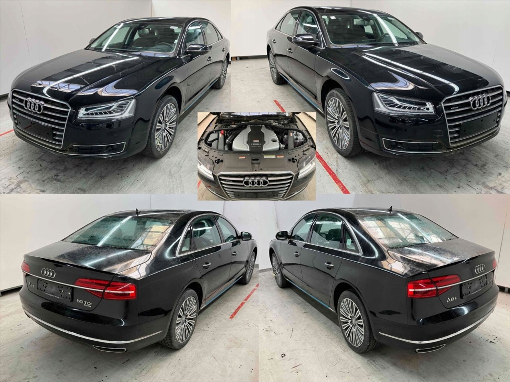 Audi a8, a8 fl балка бампера задний  4h0807309c 4h0807309d 4h0 807 309 c усилитель с Разборки