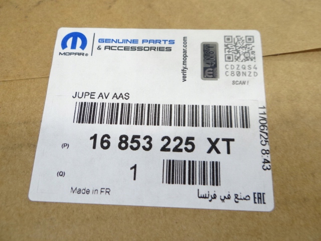 Citroen c5 aircross lift спойлер pas передній молдинг dół бампера pdc новий Зі Шроту