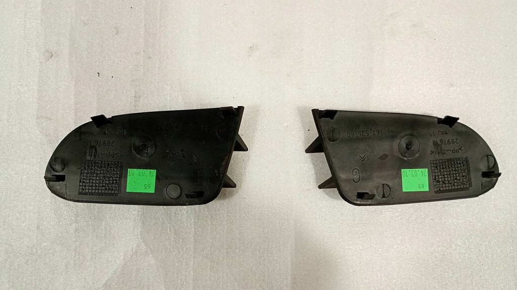 фото №10, Citroen c5 01-04 решётка решётки левая + правая бампера перед передний c505