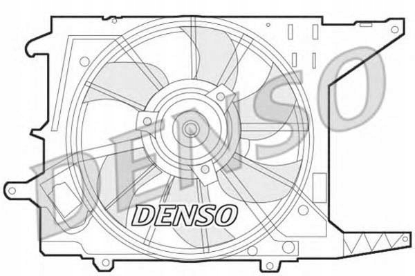 фото №2, Denso der37003 вентилятор, охолодження двигуна