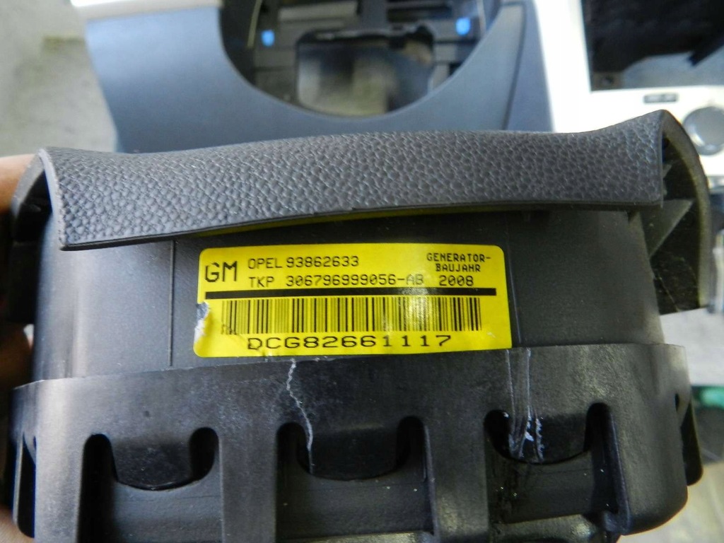 фото №9, Opel astra h iii lift приборная панель приборная подушки безопасности подушка безопасности