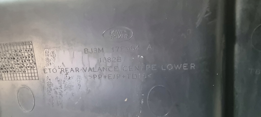 фото №5, Накладка бампер задня молдинг range evoque