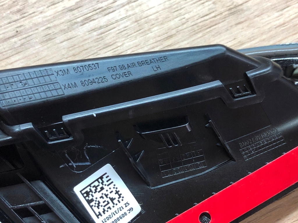 фото №8, Защита заглушка декоративная левая bmw x3 m f97 f97l lci lift 2021-2023