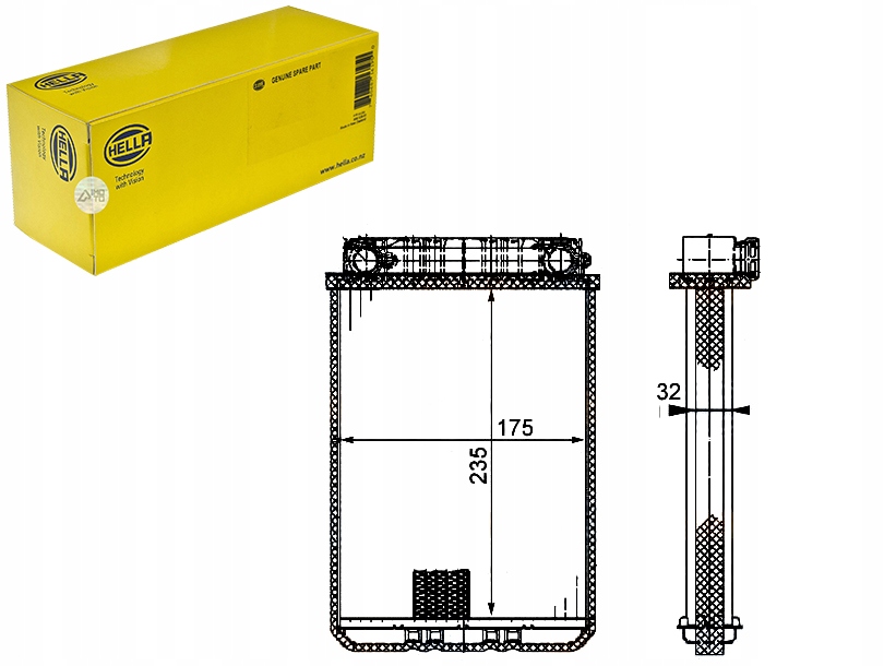 фото №1, Hella отопитель