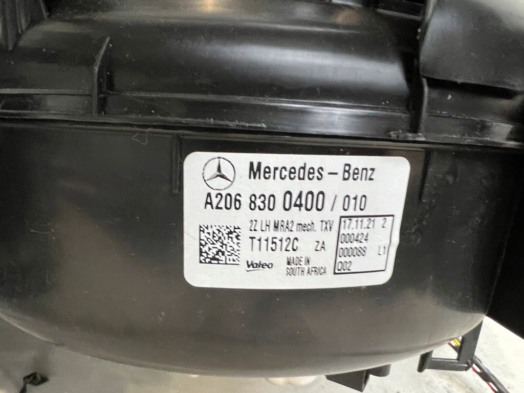 фото №6, Отопитель mercedes c-klasa w206