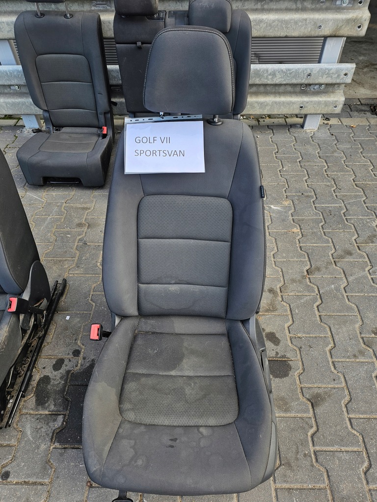 фото №1, Vw golf 7 sportsvan сидіння комплект сидінь
