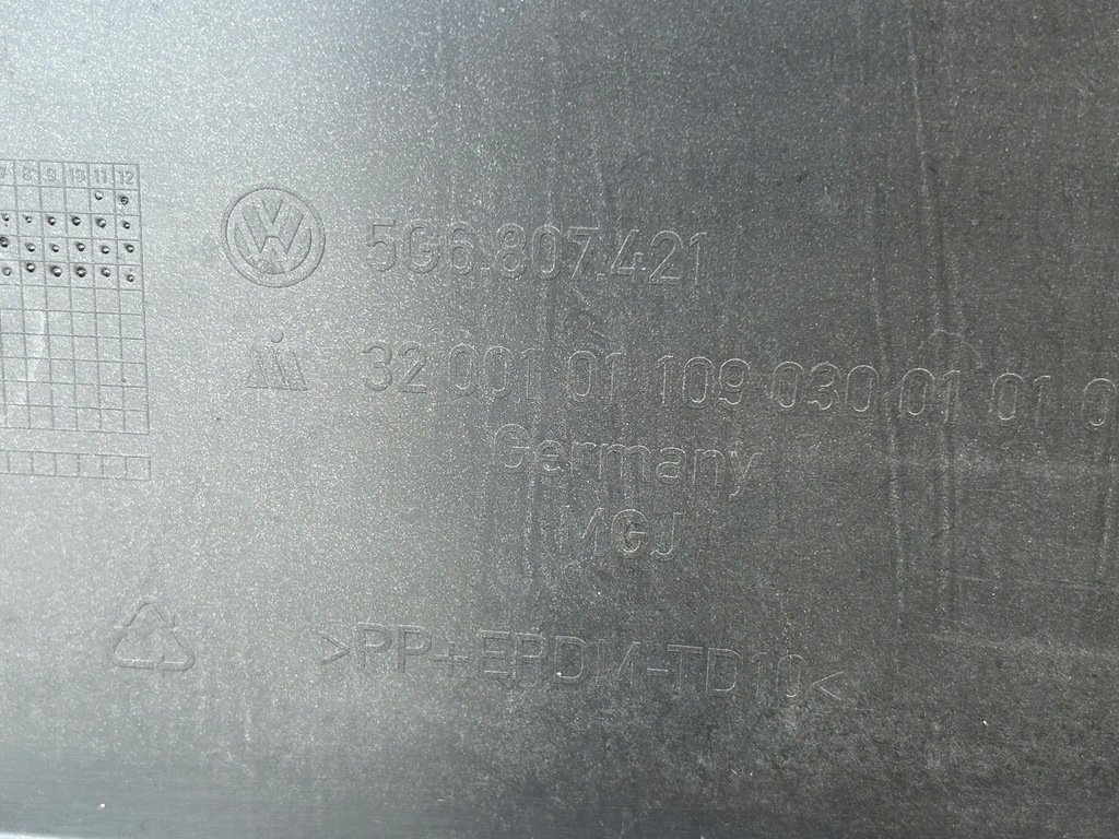 фото №12, Vw golf vii hb бампер задняя задний