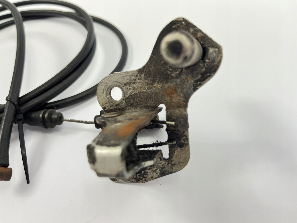 фото №10, Трос замок cięgn открывания капот крышки двигателя mercedes w124 1248800260