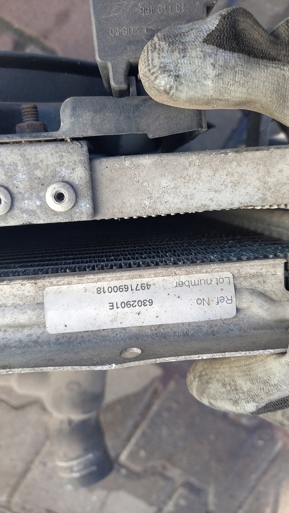 фото №5, Радиатор +вентилятор opel astra