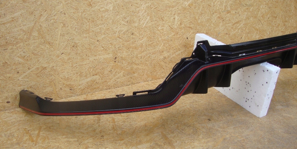 фото №3, Honda civic x type-r спойлер накладка бампера задняя