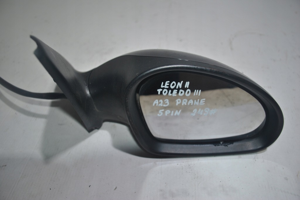 фото №1, Зеркало правое seat leon ii toledo iii 5 pin
