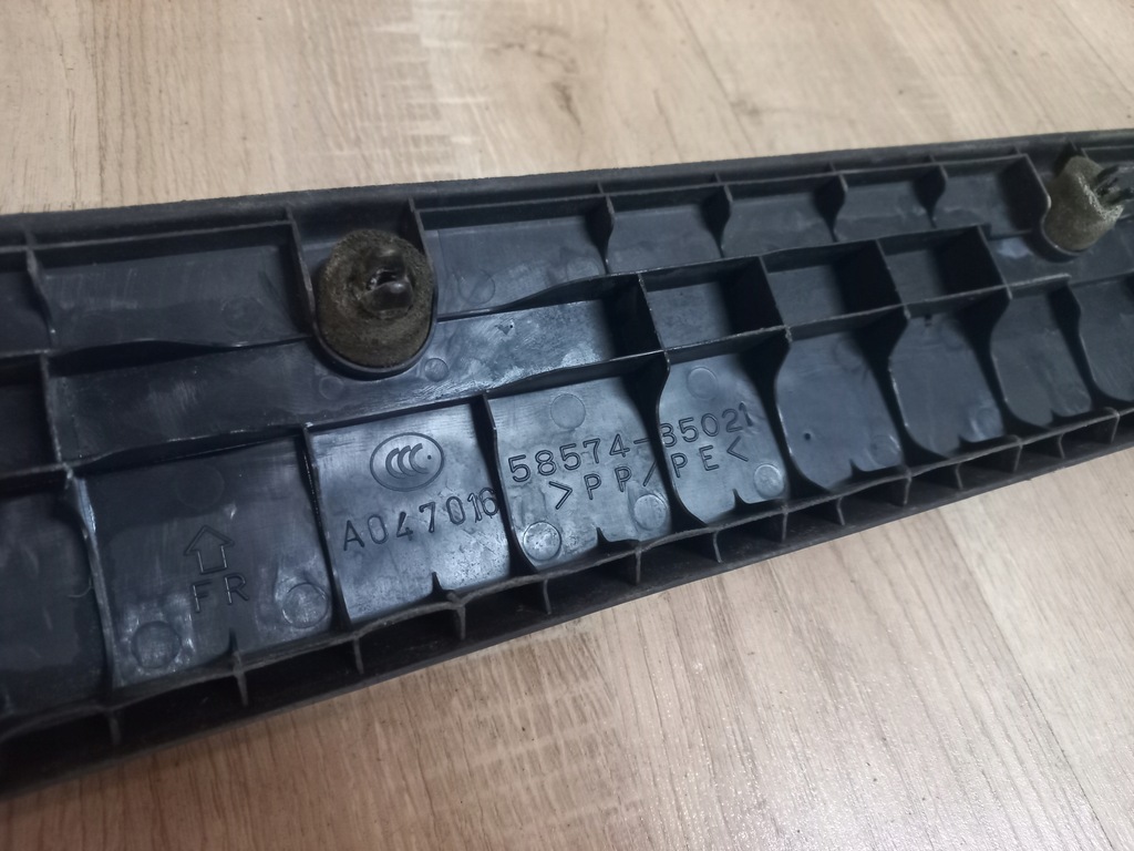 фото №8, Toyota fj cruiser защита поперечина заднего молдинг задняя